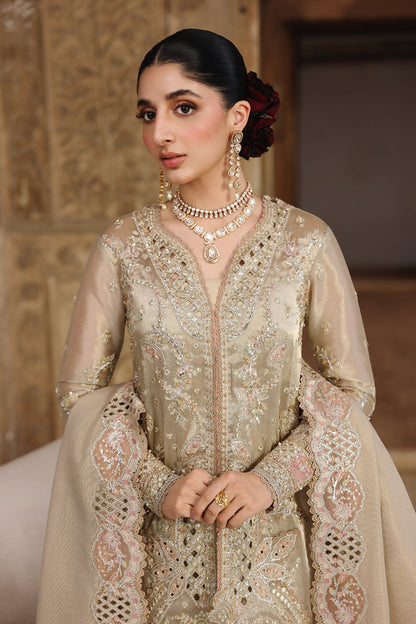 Qalamkar | Shadmaani Formals 25 | RH-07 AMEERA - Wedding Dress - available at Maria Faisal in UK and USA.