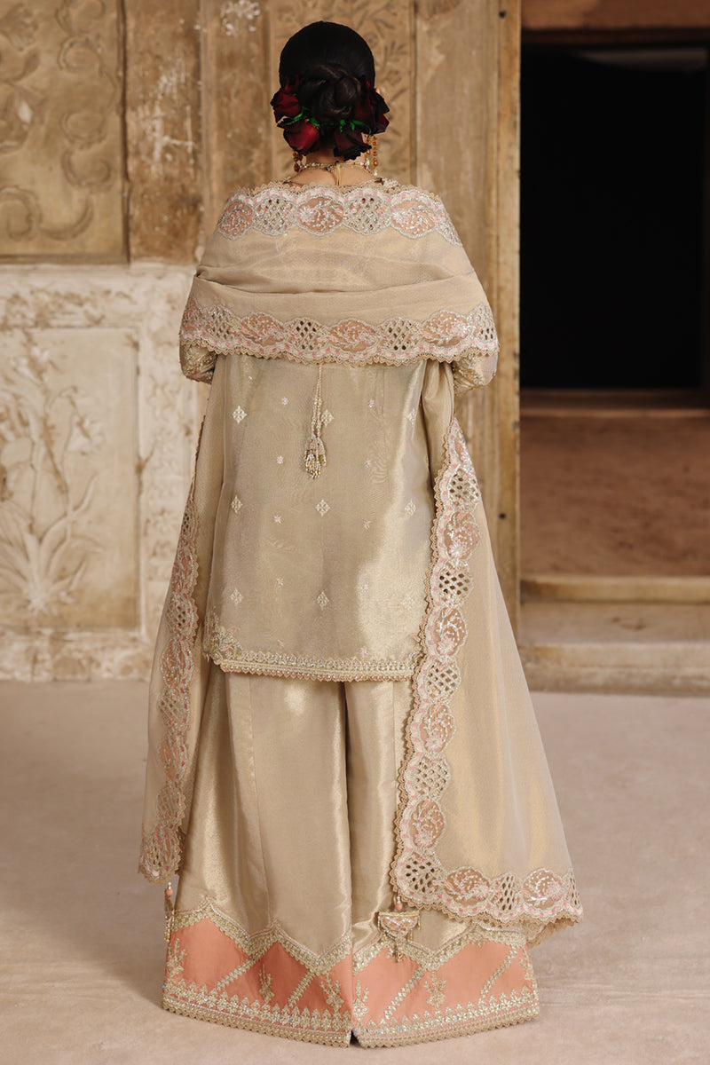 Qalamkar | Shadmaani Formals 25 | RH-07 AMEERA - Wedding Dress - available at Maria Faisal in UK and USA.