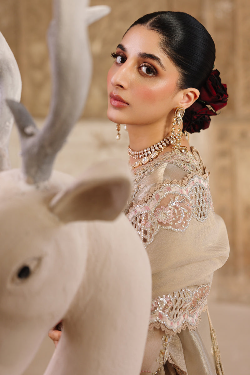 Qalamkar | Shadmaani Formals 25 | RH-07 AMEERA - Wedding Dress - available at Maria Faisal in UK and USA.