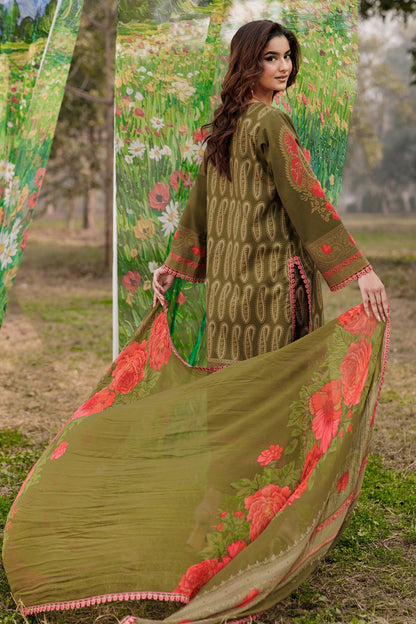 Charizma | Combination Lawn | CC6-11 - Luxury Dress - available at Maria Faisal in UK and USA.