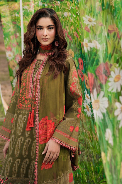 Charizma | Combination Lawn | CC6-11 - Luxury Dress - available at Maria Faisal in UK and USA.