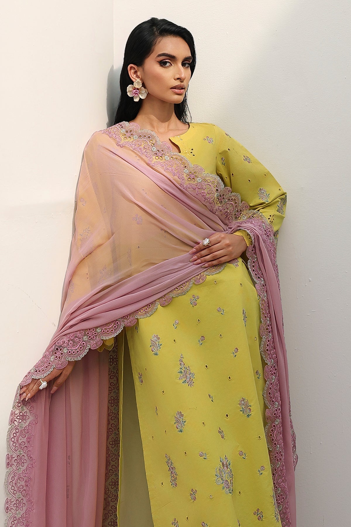 Charizma | Festive Edit | CNP-6-212 - Luxury Dress - available at Maria Faisal in UK and USA.