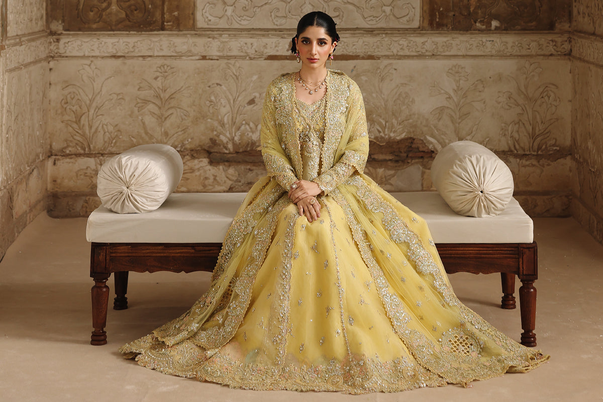 Qalamkar | Shadmaani Formals 25 | RH-06 HOOR - Wedding Dress - available at Maria Faisal in UK and USA.