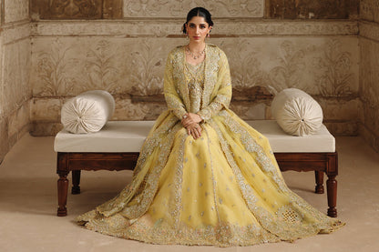 Qalamkar | Shadmaani Formals 25 | RH-06 HOOR - Wedding Dress - available at Maria Faisal in UK and USA.