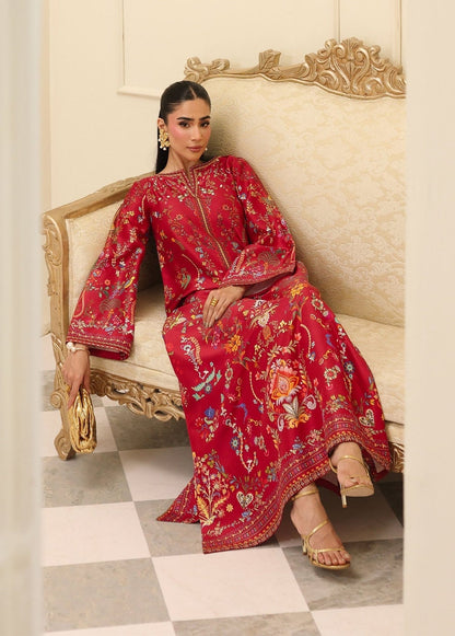 Kanwal Malik | Sorelle Luxe Silk 26 | Rhea - Luxury Dress - available at Maria Faisal in UK and USA.