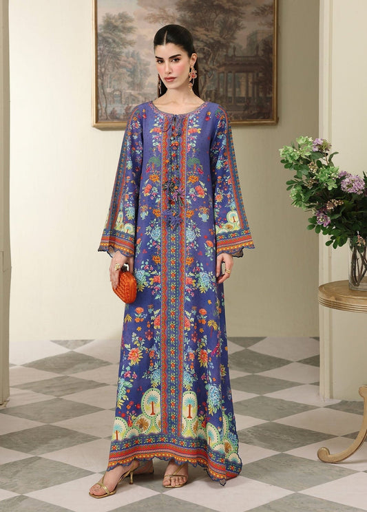 Kanwal Malik | Sorelle Luxe Silk 26 | Noire - Luxury Dress - available at Maria Faisal in UK and USA.