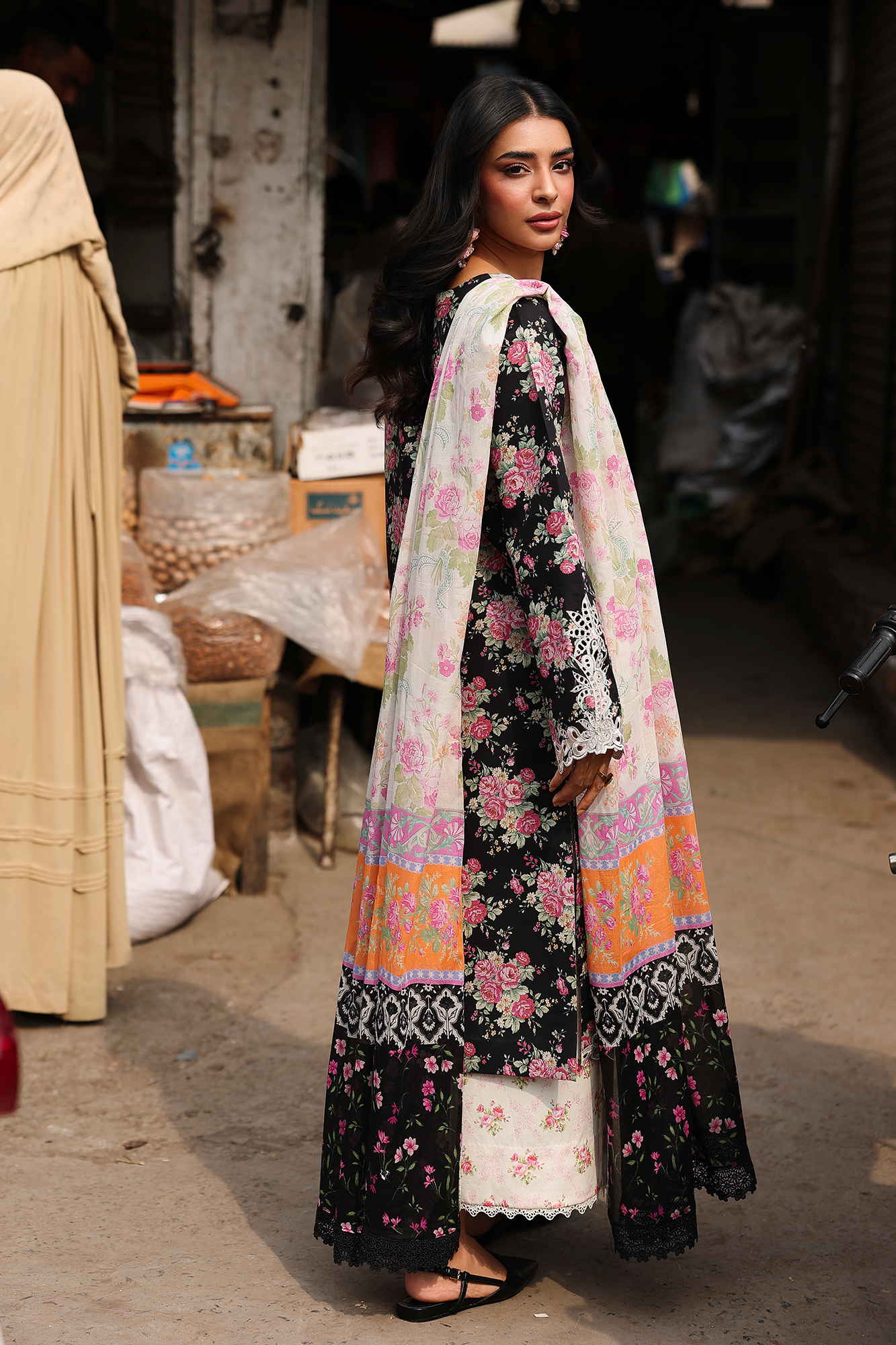 Rajbari | Nissa Floral Symphony | Vol. II | 06 - Luxury Dress - available at Maria Faisal in UK and USA.