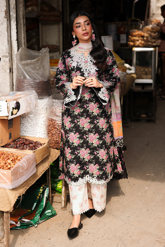 Rajbari | Nissa Floral Symphony | Vol. II | 06 - Luxury Dress - available at Maria Faisal in UK and USA.