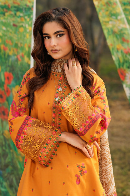 Charizma | Combination Lawn | CC6-14 - Luxury Dress - available at Maria Faisal in UK and USA.