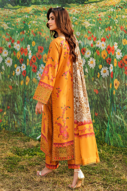 Charizma | Combination Lawn | CC6-14 - Luxury Dress - available at Maria Faisal in UK and USA.