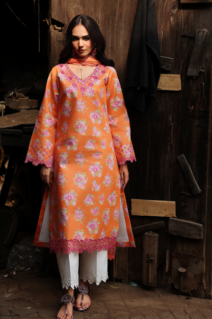 Rajbari | Nissa Floral Symphony | Vol. II | 04 - Luxury Dress - available at Maria Faisal in UK and USA.