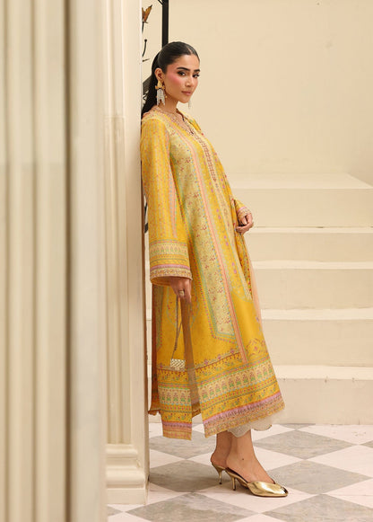 Kanwal Malik | Sorelle Luxe Silk 26 | Caprina - Luxury Dress - available at Maria Faisal in UK and USA.