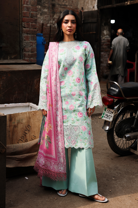 Rajbari | Nissa Floral Symphony | Vol. II | 10 - Luxury Dress - available at Maria Faisal in UK and USA.