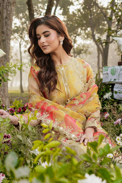 Charizma | Festive Pret  | CMA-6-175 - Dress - available at Maria Faisal in UK and USA.