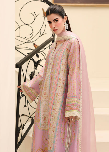 Kanwal Malik | Sorelle Luxe Silk 26 | Roselle - Luxury Dress - available at Maria Faisal in UK and USA.