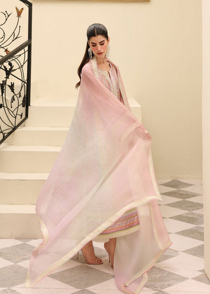 Kanwal Malik | Sorelle Luxe Silk 26 | Roselle - Luxury Dress - available at Maria Faisal in UK and USA.