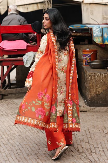 Rajbari | Nissa Floral Symphony | Vol. II | 01 - Luxury Dress - available at Maria Faisal in UK and USA.