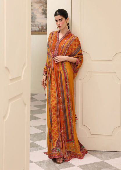 Kanwal Malik | Sorelle Luxe Silk 26 | Eira - Luxury Dress - available at Maria Faisal in UK and USA.