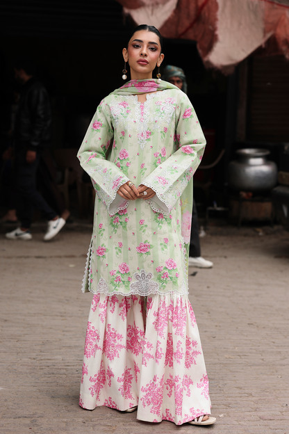 Rajbari | Nissa Floral Symphony | Vol. II | 08 - Luxury Dress - available at Maria Faisal in UK and USA.