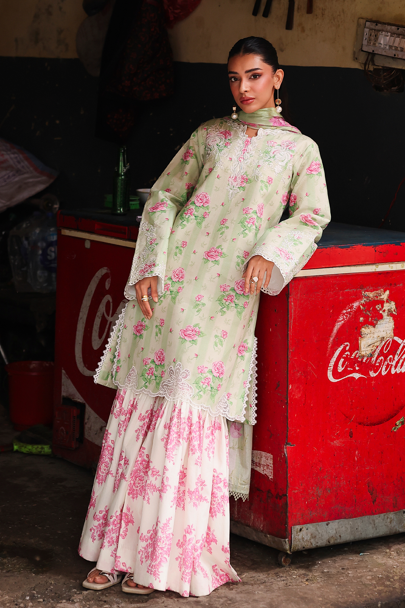 Rajbari | Nissa Floral Symphony | Vol. II | 08 - Luxury Dress - available at Maria Faisal in UK and USA.