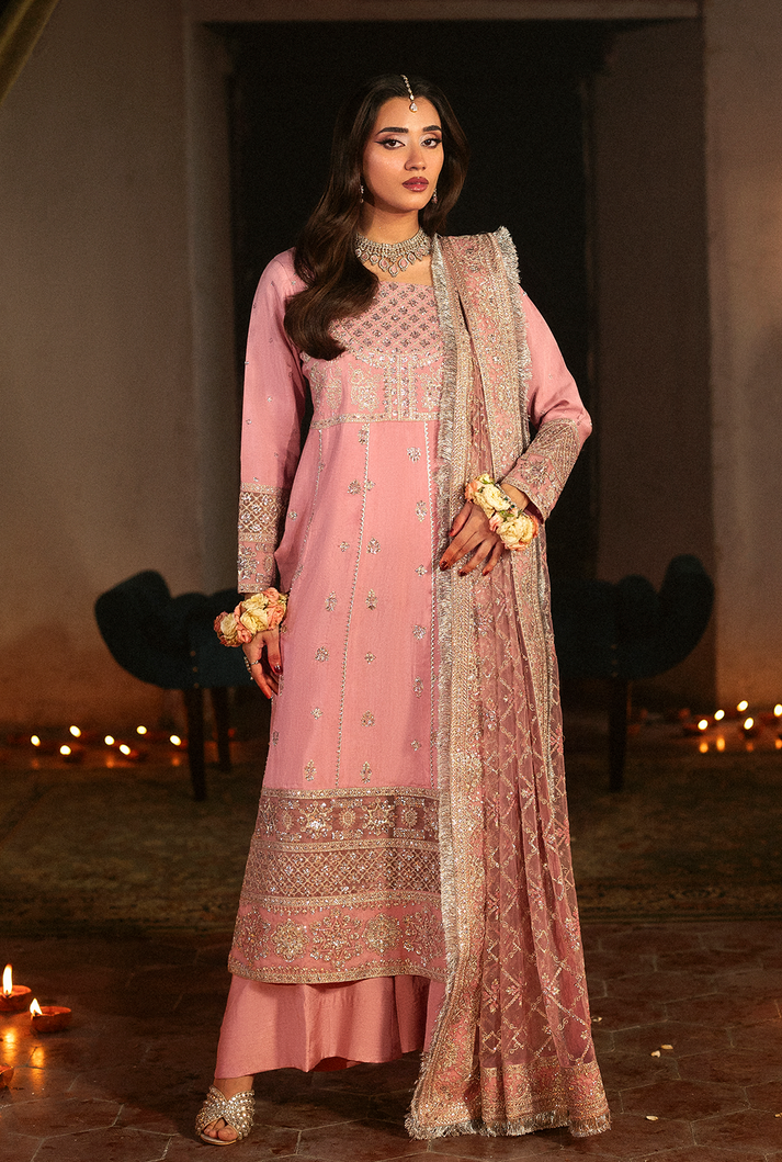 Saad Shaikh | Singhar Premium Silk 26 | ROSHAAN - Dress - available at Maria Faisal in UK and USA.