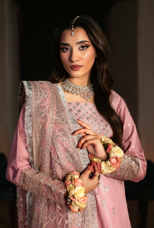 Saad Shaikh | Singhar Premium Silk 25 | ROSHAAN - Formal Dress - available at Maria Faisal in UK and USA.