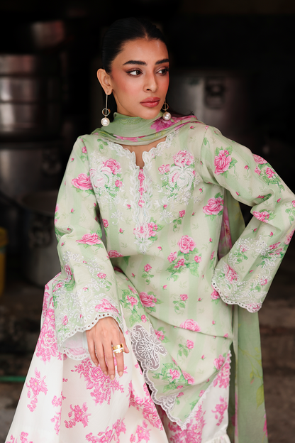 Rajbari | Nissa Floral Symphony | Vol. II | 08 - Luxury Dress - available at Maria Faisal in UK and USA.