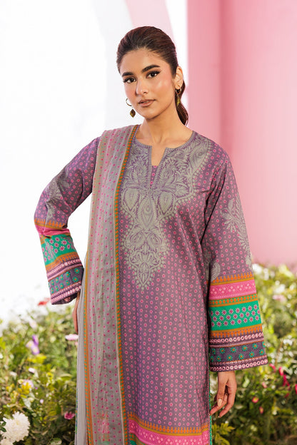 Charizma | Combination Lawn | CC6-17 - Luxury Dress - available at Maria Faisal in UK and USA.