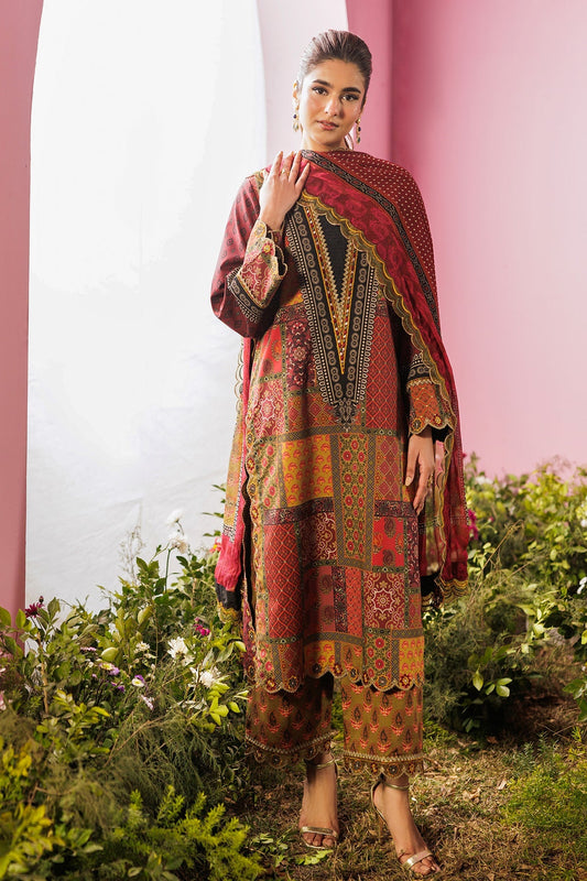 Charizma | Combination Lawn | CC6-16 - Luxury Dress - available at Maria Faisal in UK and USA.