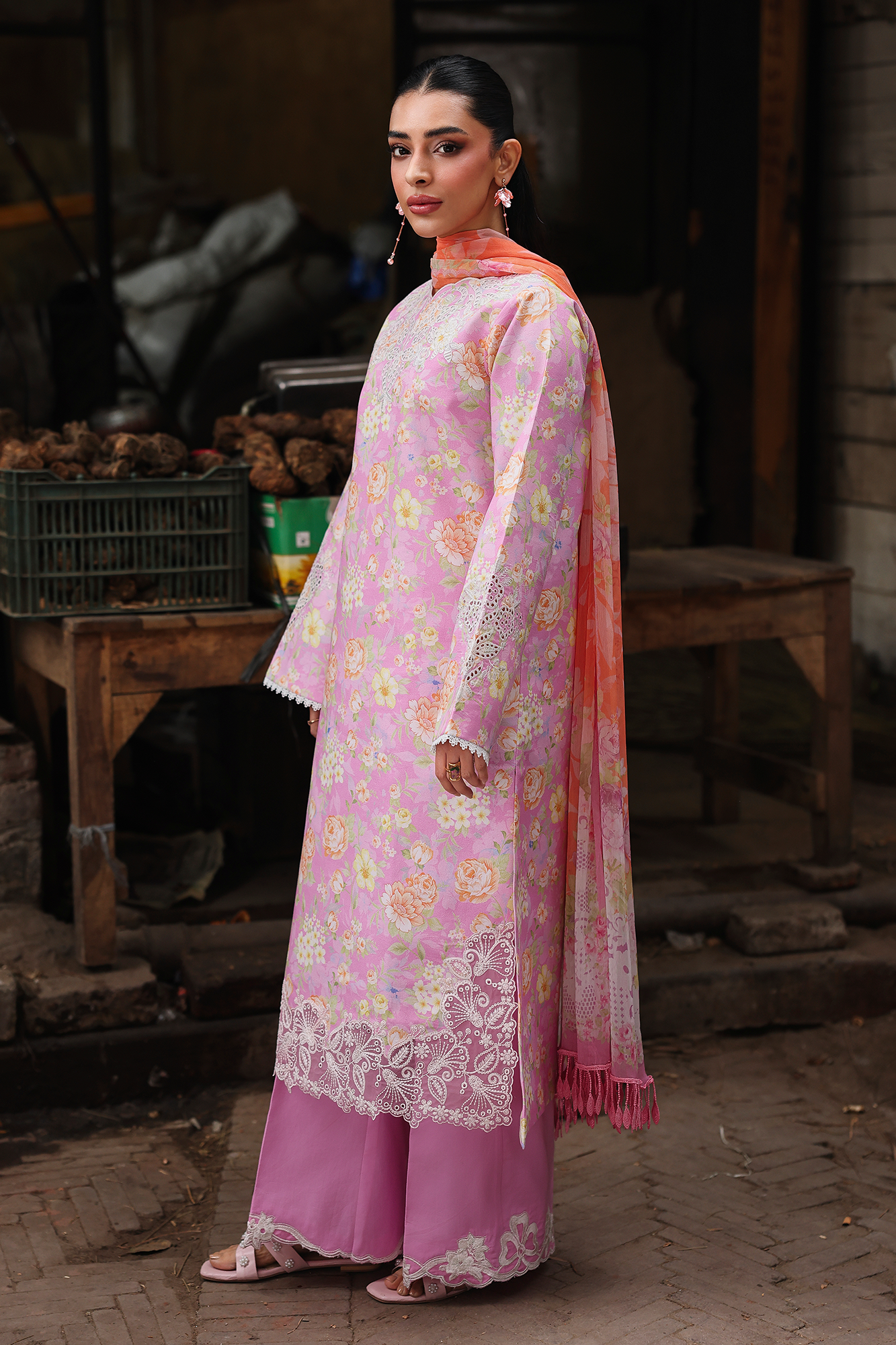 Rajbari | Nissa Floral Symphony | Vol. II | 03 - Luxury Dress - available at Maria Faisal in UK and USA.