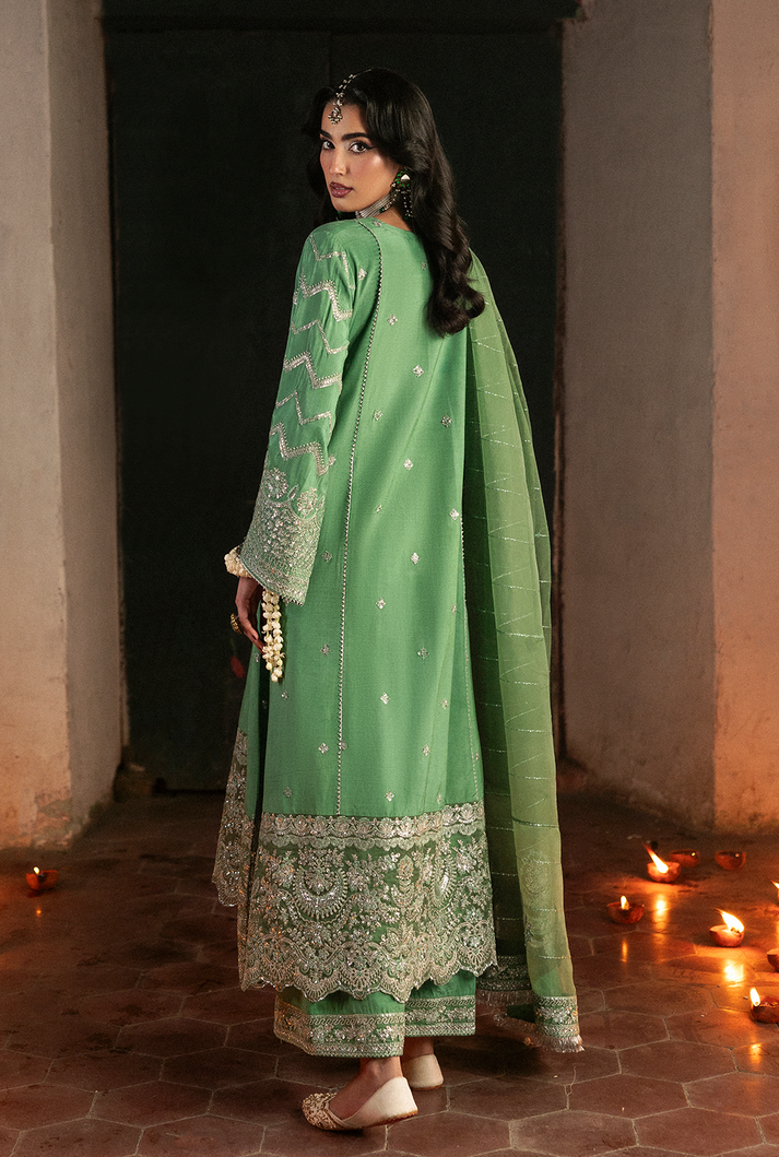 Saad Shaikh | Singhar Premium Silk 26 | AIRA - Dress - available at Maria Faisal in UK and USA.