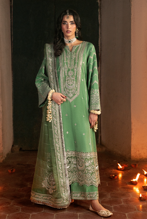 Saad Shaikh | Singhar Premium Silk 25 | AIRA - Formal Dress - available at Maria Faisal in UK and USA.