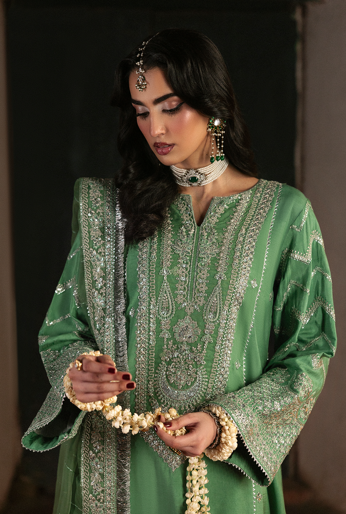 Saad Shaikh | Singhar Premium Silk 26 | AIRA - Dress - available at Maria Faisal in UK and USA.
