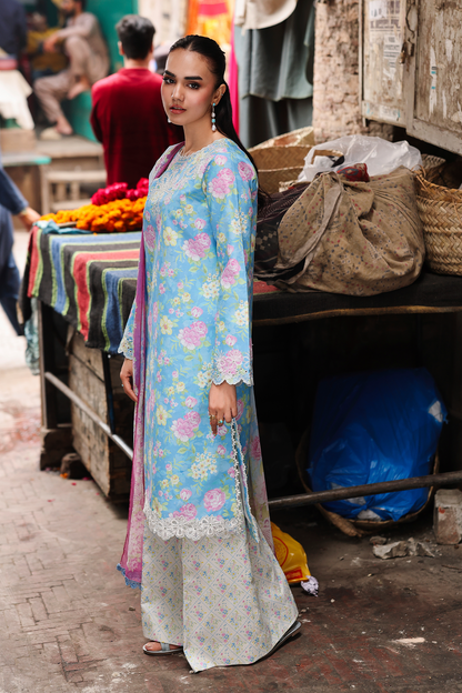 Rajbari | Nissa Floral Symphony | Vol. II | 02 - Luxury Dress - available at Maria Faisal in UK and USA.