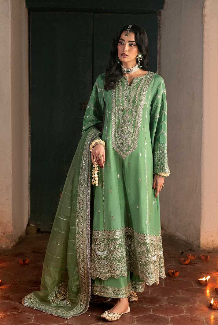 Saad Shaikh | Singhar Premium Silk 26 | AIRA - Dress - available at Maria Faisal in UK and USA.