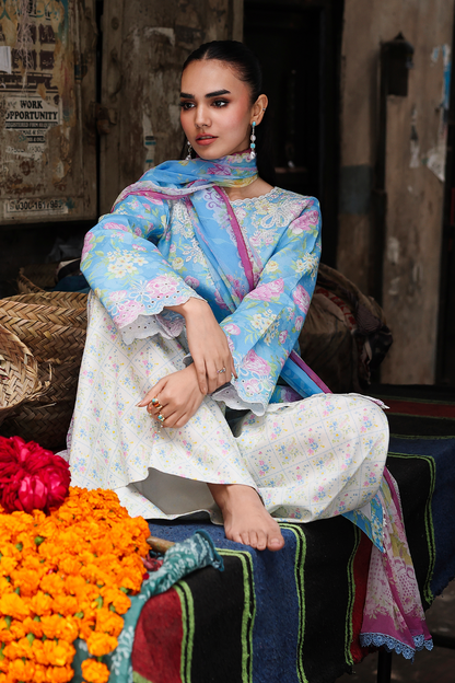 Rajbari | Nissa Floral Symphony | Vol. II | 02 - Luxury Dress - available at Maria Faisal in UK and USA.