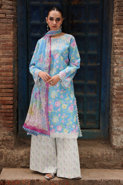 Rajbari | Nissa Floral Symphony | Vol. II | 02 - Luxury Dress - available at Maria Faisal in UK and USA.