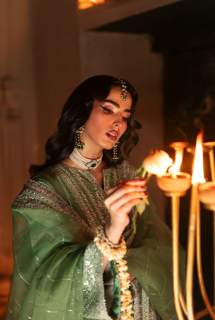 Saad Shaikh | Singhar Premium Silk 26 | AIRA - Dress - available at Maria Faisal in UK and USA.
