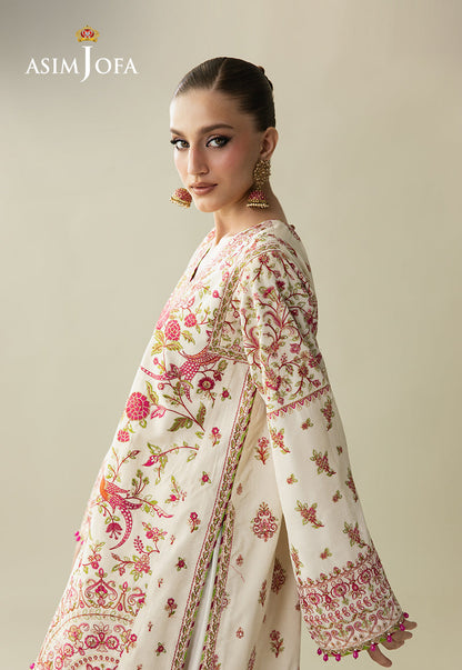 Asim Jofa | Makhmal Velvet 25 | AJULM-06 - Formal Dress - available at Maria Faisal in UK and USA.