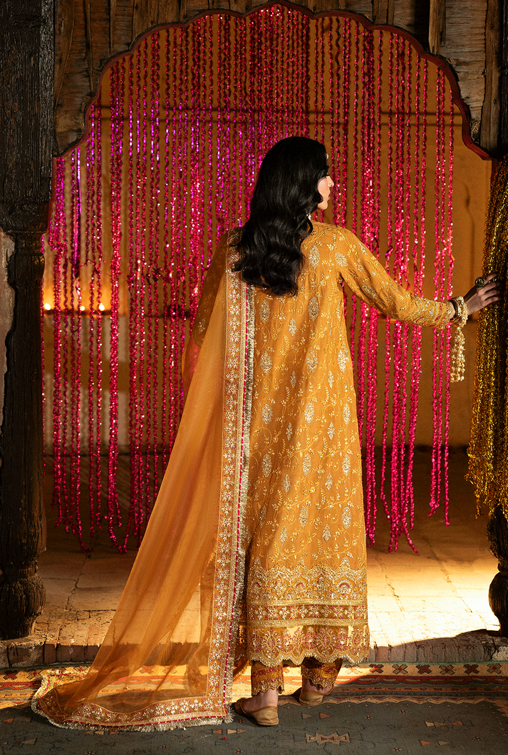 Saad Shaikh | Singhar Premium Silk 26 | KAYA - Dress - available at Maria Faisal in UK and USA.