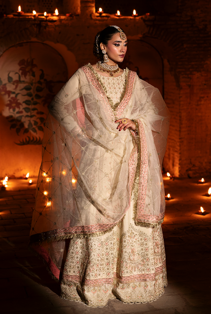 Saad Shaikh | Singhar Premium Silk 26 | SITARA - Dress - available at Maria Faisal in UK and USA.
