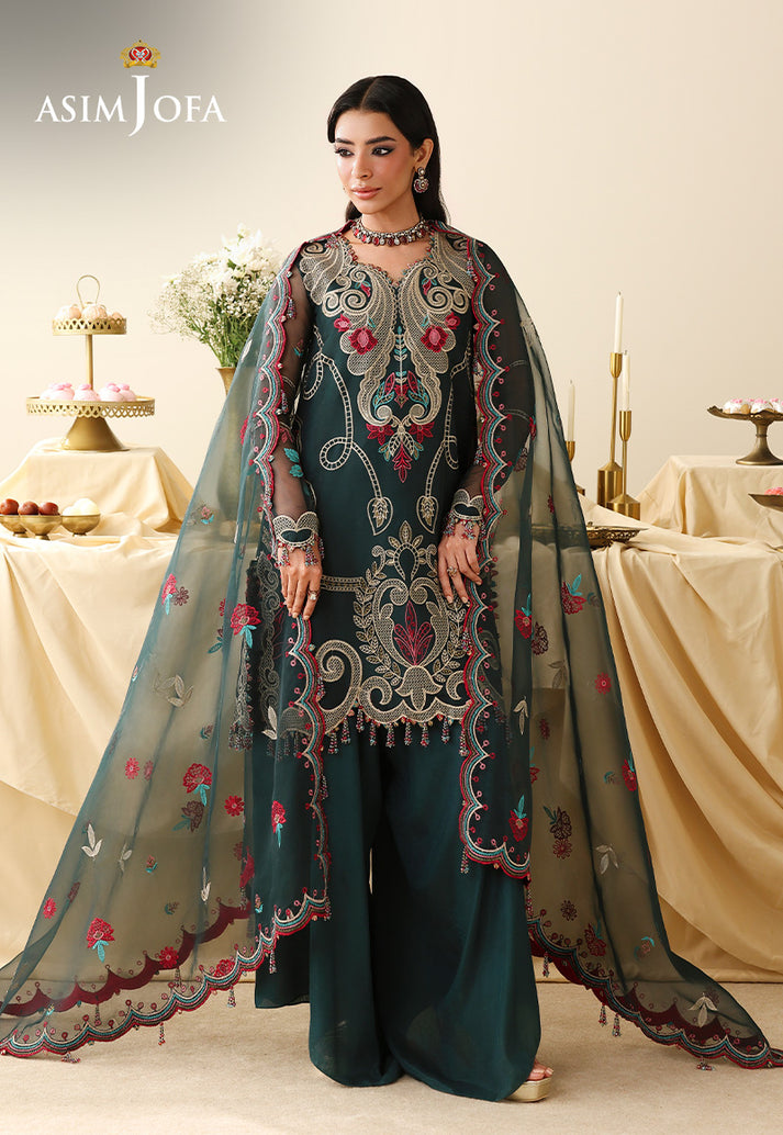 Asim Jofa | Luxury Formals 26 | AJULIH-04 - Formal Dress - available at Maria Faisal in UK and USA.