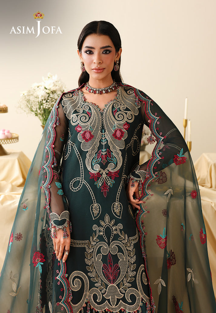 Asim Jofa | Luxury Formals 26 | AJULIH-04 - Formal Dress - available at Maria Faisal in UK and USA.