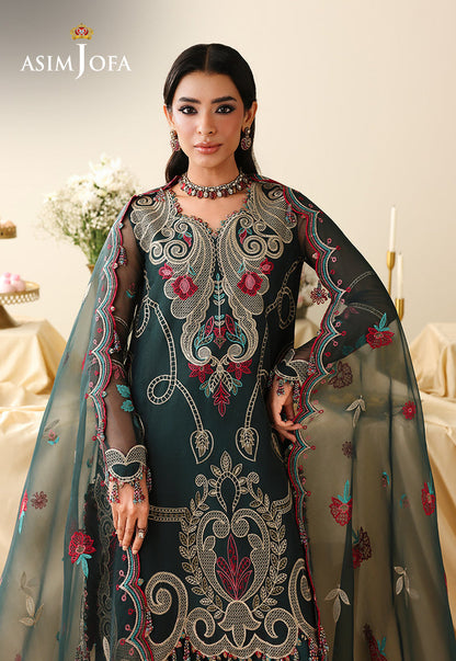 Asim Jofa | Luxury Formals 26 | AJULIH-04 - Formal Dress - available at Maria Faisal in UK and USA.