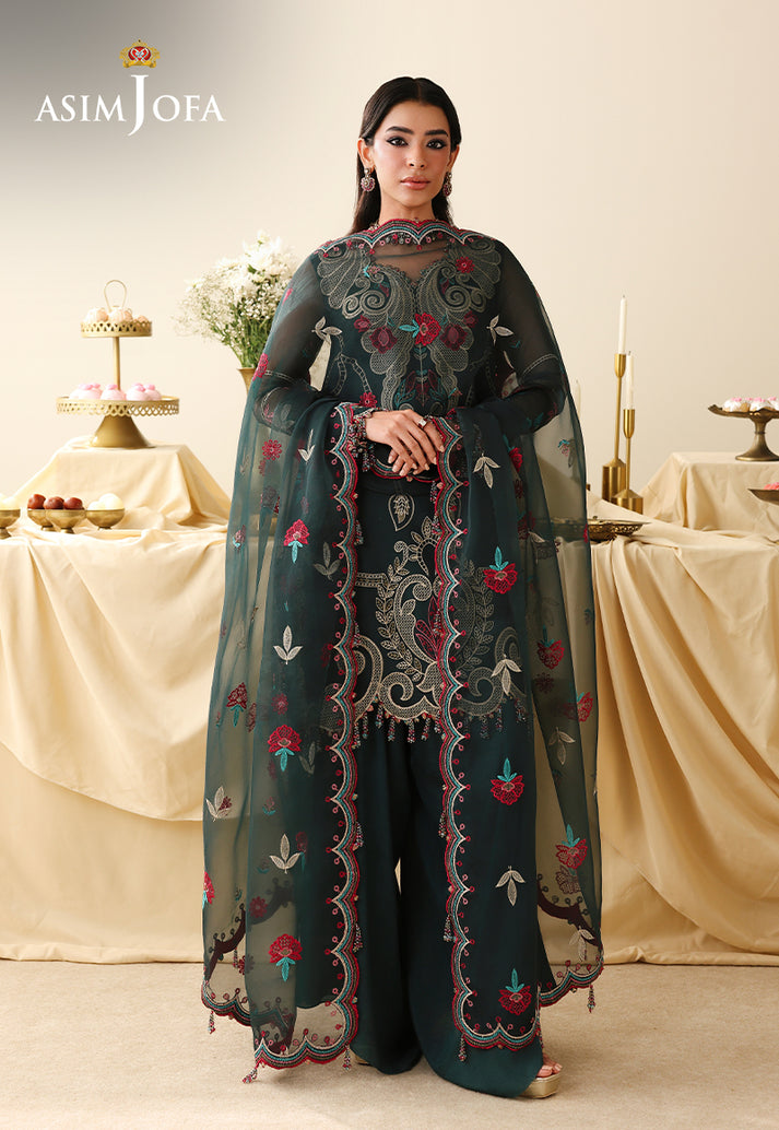 Asim Jofa | Luxury Formals 26 | AJULIH-04 - Formal Dress - available at Maria Faisal in UK and USA.