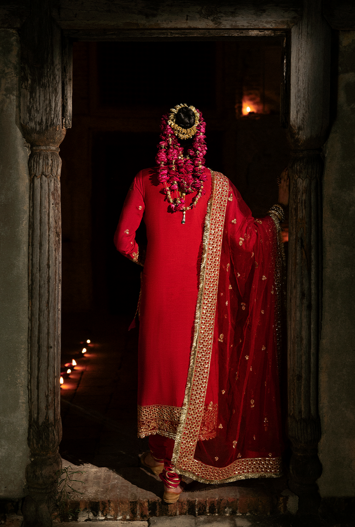 Saad Shaikh | Singhar Premium Silk 26 | PASHMA - Dress - available at Maria Faisal in UK and USA.
