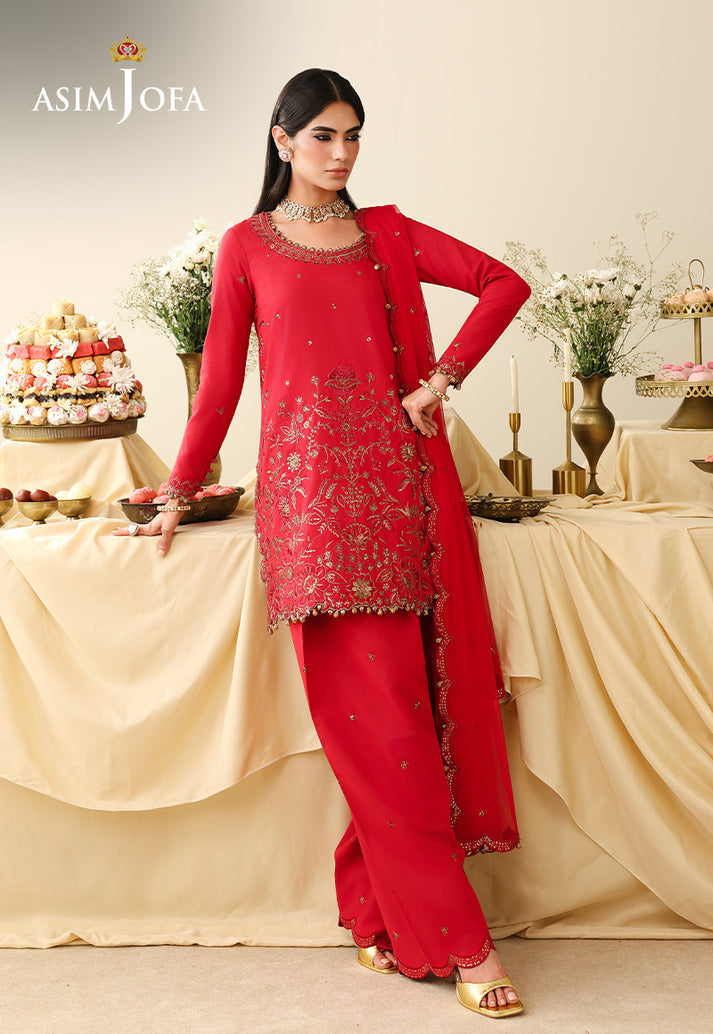 Asim Jofa | Luxury Formals 26 | AJULIH-08 - Formal Dress - available at Maria Faisal in UK and USA.
