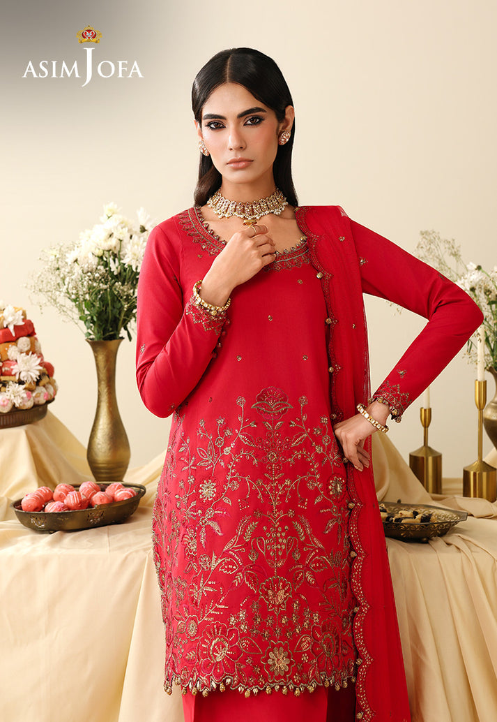 Asim Jofa | Luxury Formals 26 | AJULIH-08 - Formal Dress - available at Maria Faisal in UK and USA.