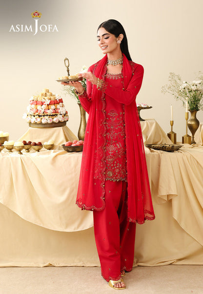 Asim Jofa | Luxury Formals 26 | AJULIH-08 - Formal Dress - available at Maria Faisal in UK and USA.