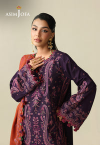 Asim Jofa | Kashmiri Collection 25 | AJULK-05 - Luxury Dress - available at Maria Faisal in UK and USA.